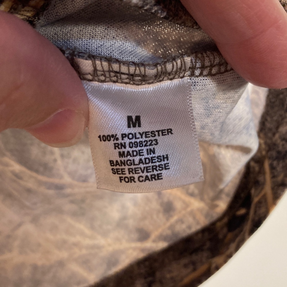 Magellan Outdoors Women's Brown Camouflage Tank Top - Picture 3 of 5